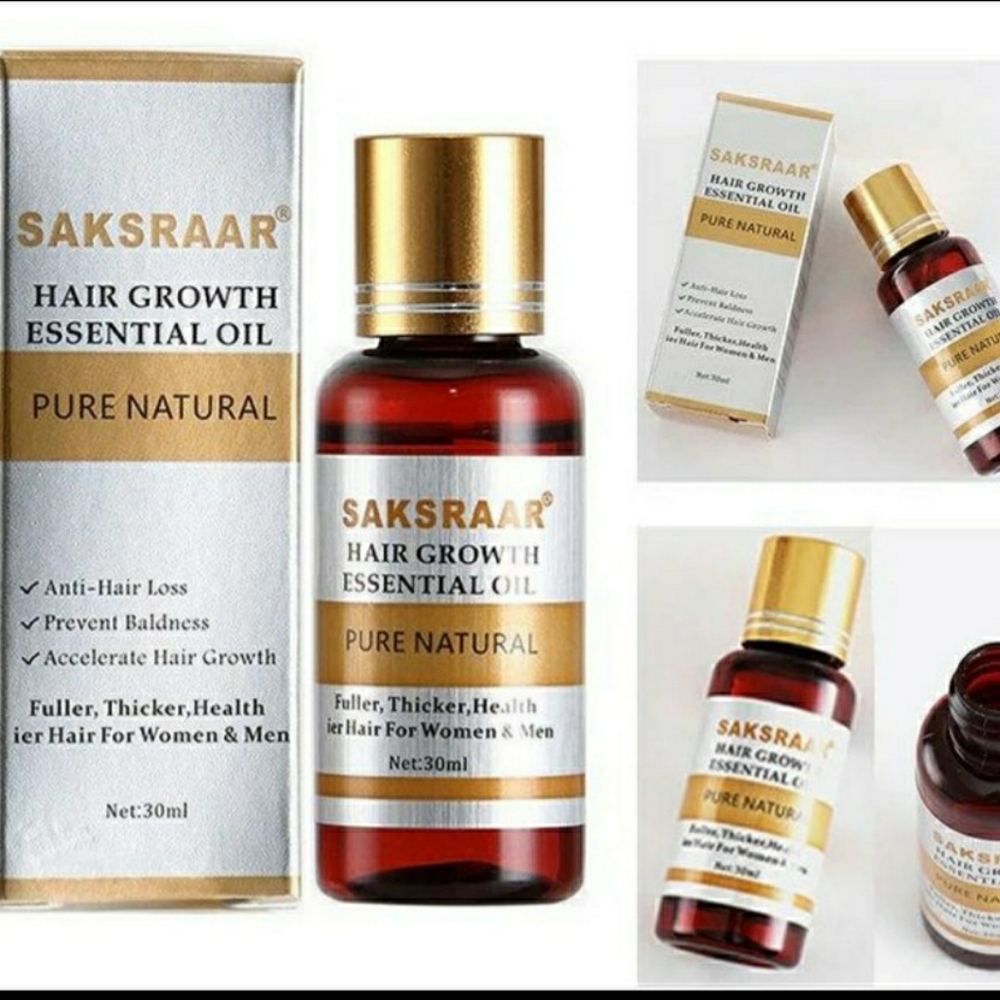 SAKSRRAR Hair Growth Essential Oil PURE NATURAL 30